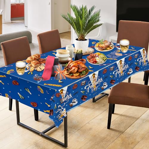 2 Pack Fathers Day Tablecloth (2 Count)