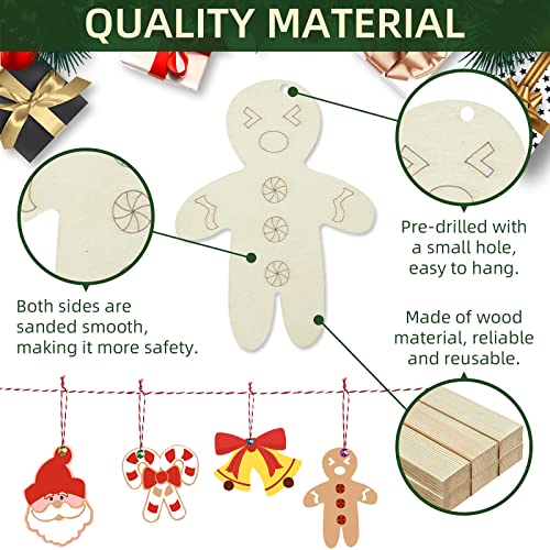 Wooden Christmas Ornaments