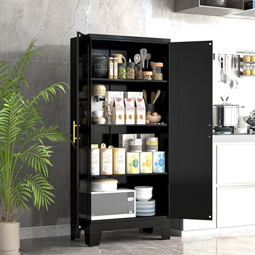 61.02" Kitchen Pantry Cabinet