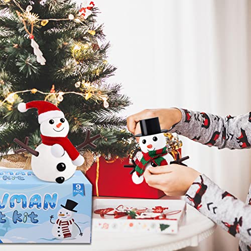9 Pack Build a Snowman Kit (9 Count)