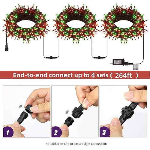 66ft Christmas Decorative Mini Lights