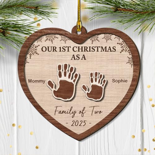 Custom Family Christmas Ornament