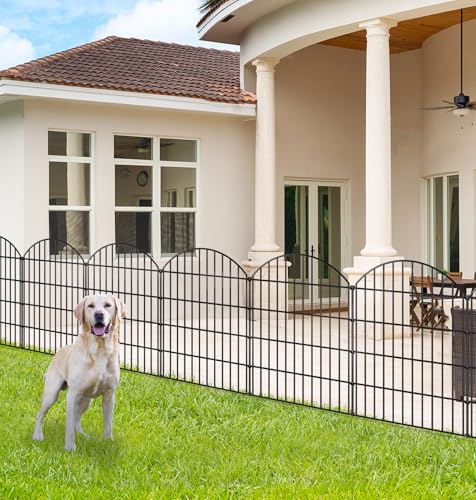 Metal Garden Fence 36 in x 23.3 ft (8388 Sq Ft)