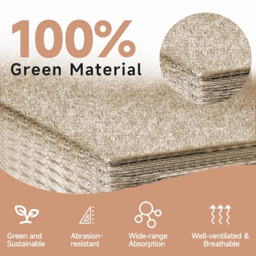 Large Acoustic Wall Panels Sound Proof Panels for Walls 8 Pack