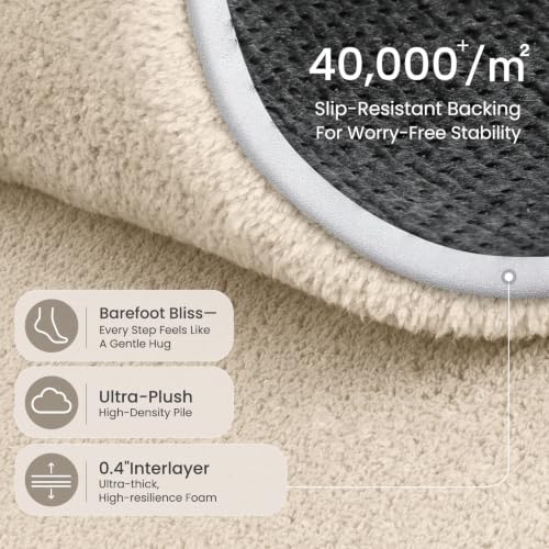 5x7 Area Rugs for Living Room Bedroom (5040 sq in)