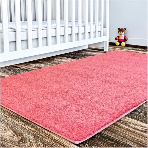 Soft & Colorful 4' x 4' Kids Classroom Area Rug