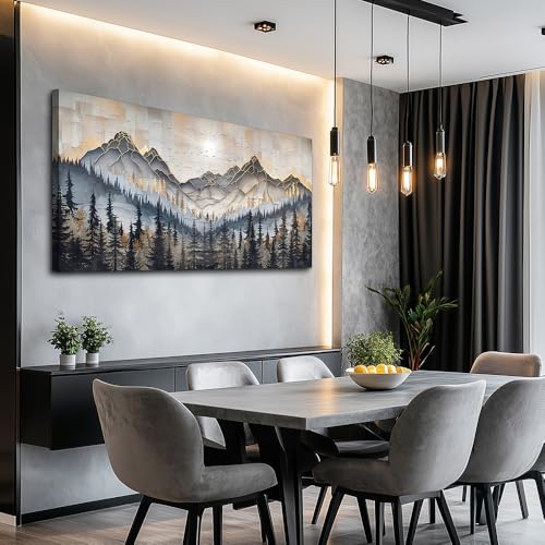 Large Canvas Wall Art For Bedroom Large Wall Decor For Living Room Dining Room Modern Office Abstract Ink
