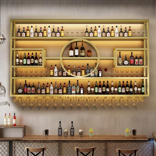 63in Large Wall Mounted Wine Rack