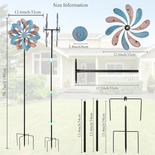 Wind Spinner for Yard and Garden