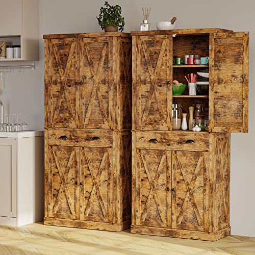 Storage Cabinet with Drawers and Doors for Living Room and Entryway