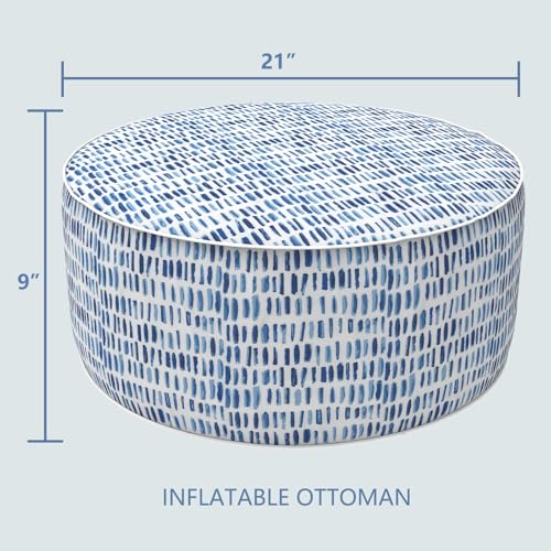 Outdoor Inflatable Ottoman Stool