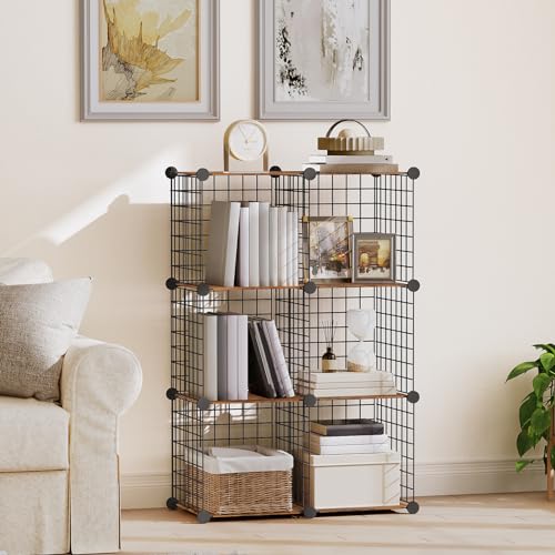 Wire Cube Storage Organizer (6 Count)