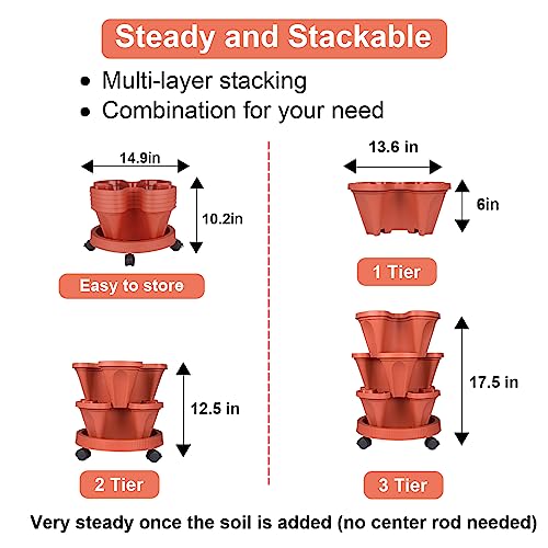 Vertical Planter Tower (2 Count)