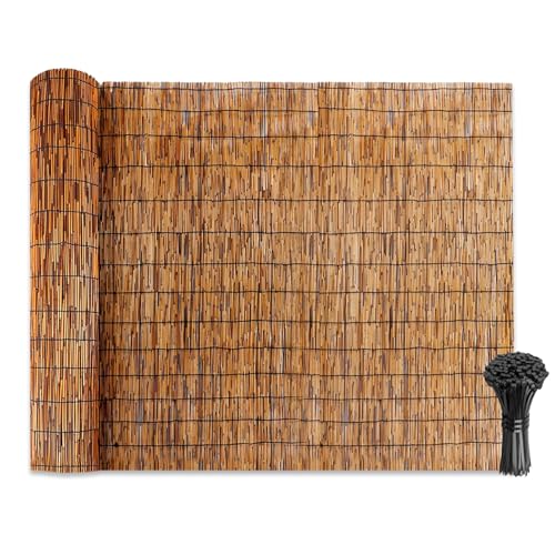 Natural Reed Fencing Rolls (17.16 Sq Ft)