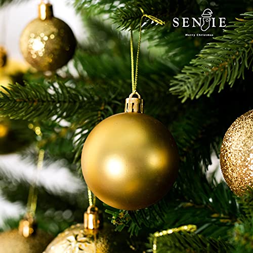 Gold Shatterproof Christmas Ball Ornaments (32 Count)