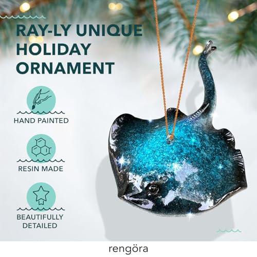 Stingray Christmas Ornament