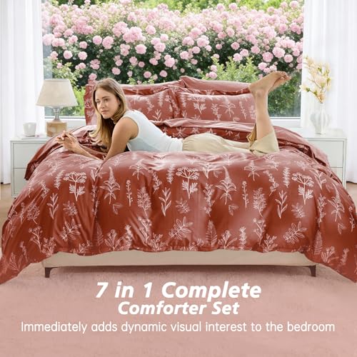 Terracotta Full Comforter Set