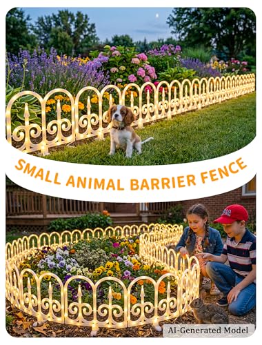 8 Pack Ornate Arch Fence Lights
