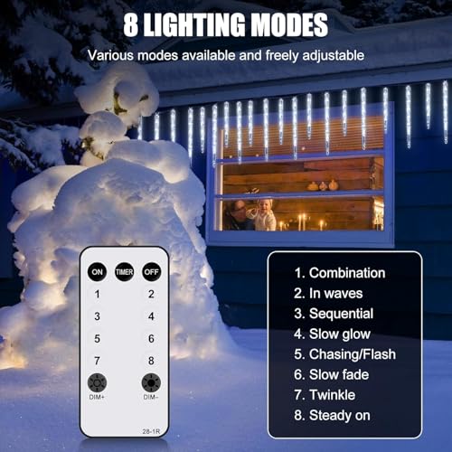 Icicle Lights Outdoor (200 Count)
