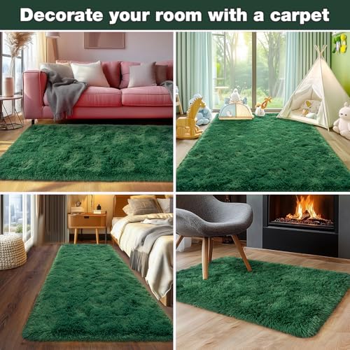 Fluffy Rug for Living Room Bedroom