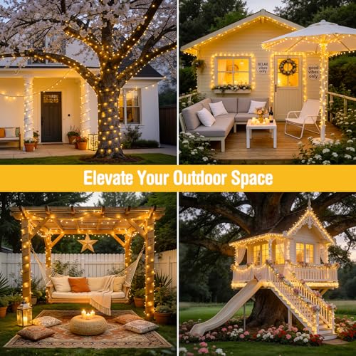 66ft 200LED Christmas Lights Outdoor (66 Foot)