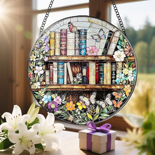 8'' Stained Glass Suncatcher Ornament