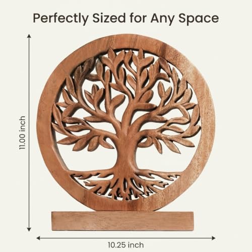 Wood Tree of Life Sculpture