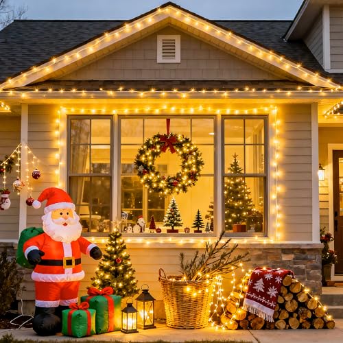100 LED String Lights Indoor Bedroom Warm White Christmas Lights (33 Foot)