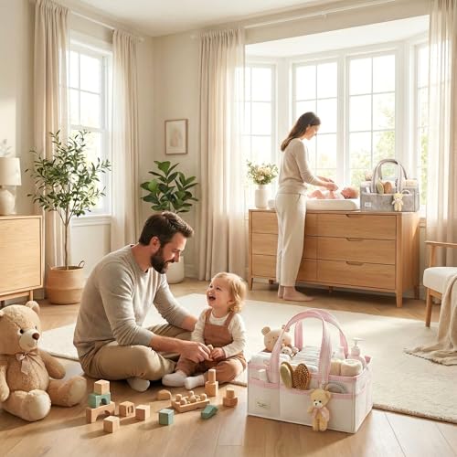 Baby Diaper Caddy Organizer