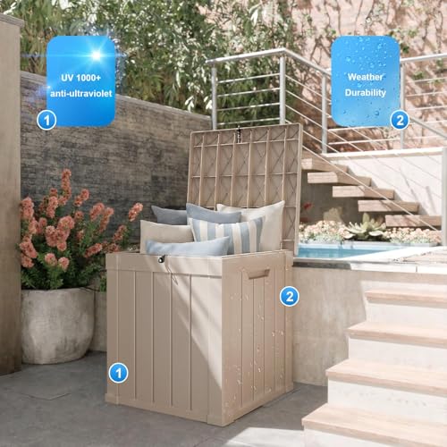 50 Gallon Deck Boxes Outdoor Waterproof