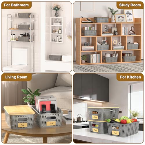 Stackable Storage Baskets (8 Count)
