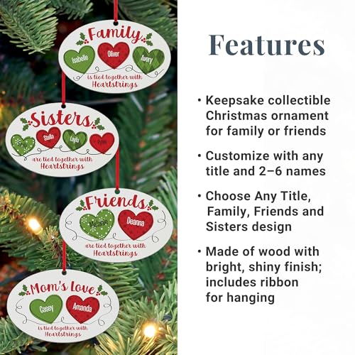 Let’s Make Memories Personalized Christmas Ornament