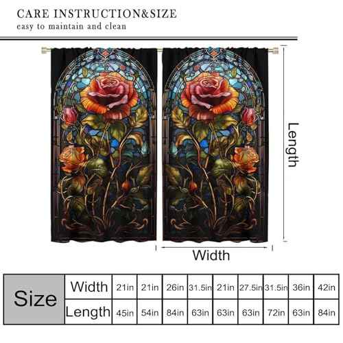 Stained Glass Curtains