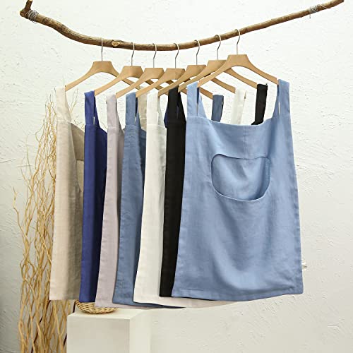 100% Linen Door Hanging Laundry Hamper Bag