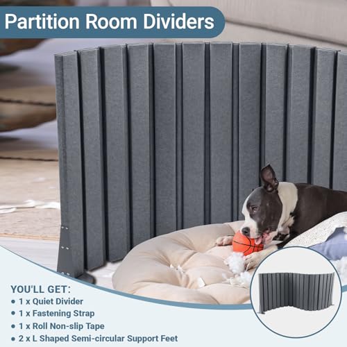 1 Pcs 48" X 10' Soundproof Room Divider Panel