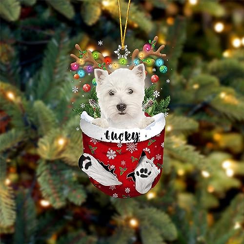 West Highland White Terrier Christmas Tree Ornament