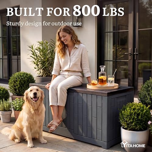 120 Gallon Large Deck Box