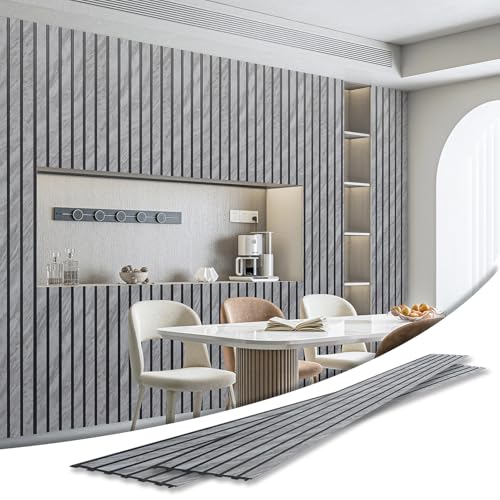 Six Grid Design Slim Slat Wall Panel