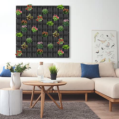 90 Pockets Hanging Planter Bags (90 Count)