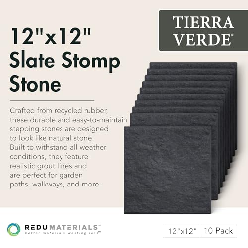 TierraVerde 12”x12” Stomp Stones (10 Count)