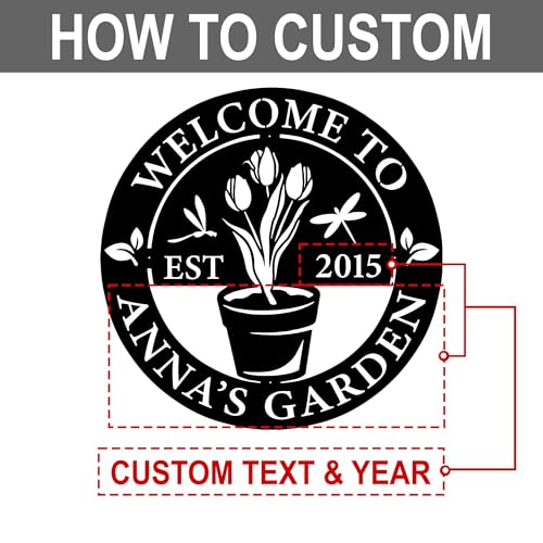 Custom Metal Garden Decor