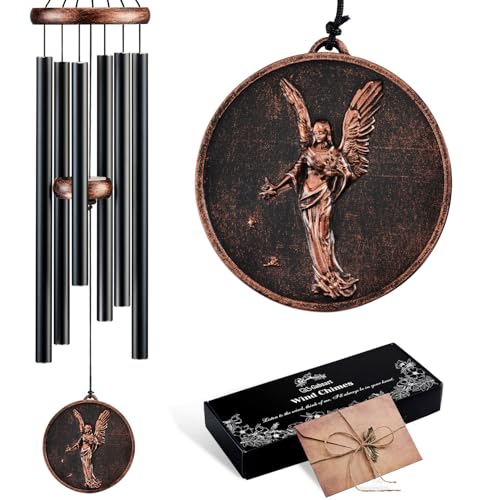 34" Angel Wind Chimes for Outside