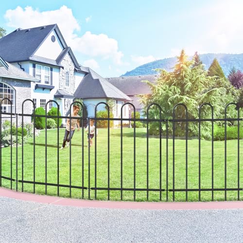 30” x 16’ Outdoor Metal Garden Fence (2880 sq inches .)