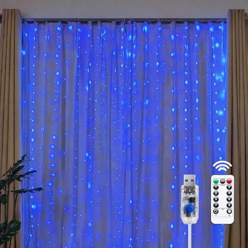 300 LED Fairy Curtain Lights