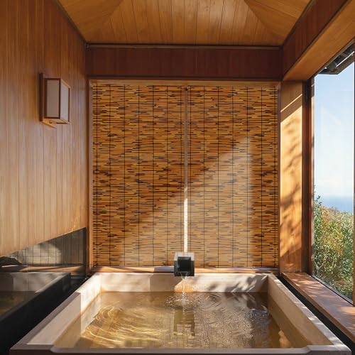 Natural Reed Fencing 6FT X 13FT Reed Fence 6FT High Balcony Reed Fence Privacy Reed Screen for Outdoor Backyard Patio (78 sq ft sq ft)