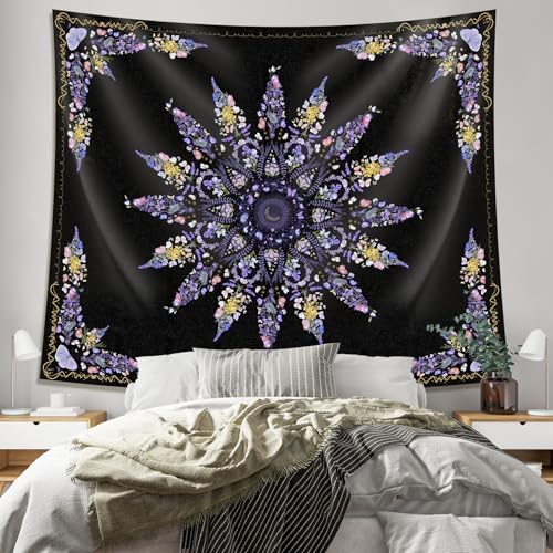 Floral Tapestry Wall Hanging Cute
