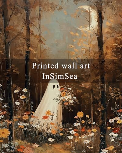 Halloween Ghosts Wall Art Decor