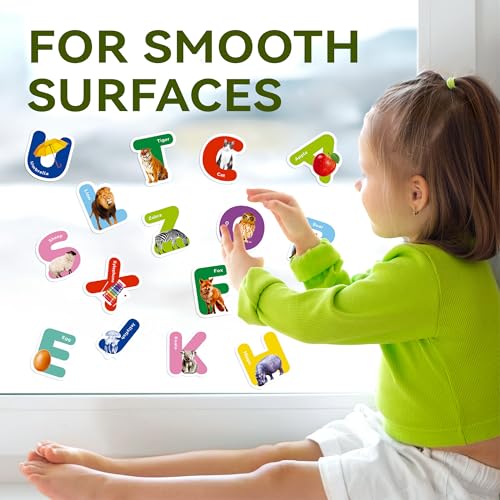 26 PCS Letter Gel Stickers (26 Count)
