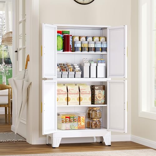 47.25" Metal Pantry Cabinet