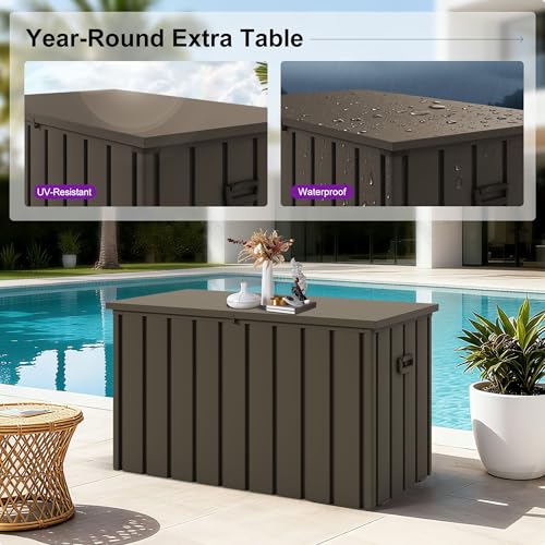 Outdoor Deck Box 120 Gallon